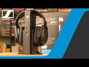 Sennheiser RS175 - Digital  TV Wireless Headphone System מערכת אוזניות אלחוטיות לטלויזיה הכוללת  יחידת משדר מבית סנהייזר דגם RS175