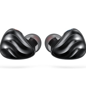 FIIO FH3 InEar Monitor IEM Headphones,Black אוזניות מוניטור בתוך האוזן עם רמקולי בריליום, צבע שחור